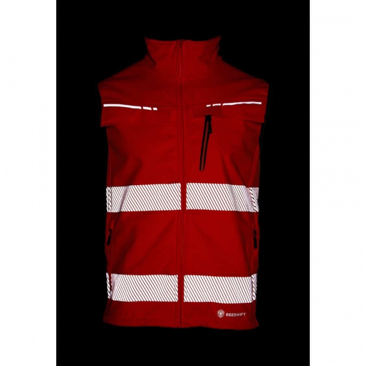 Beeswift BSD31 Deltic Hi-Vis Bodywarmer Orange